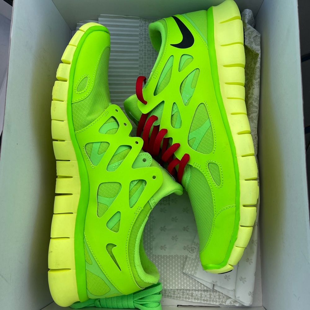 Nike Free Run 2 iD “Grinch” – Men’s 10.5 | Rare Colorway